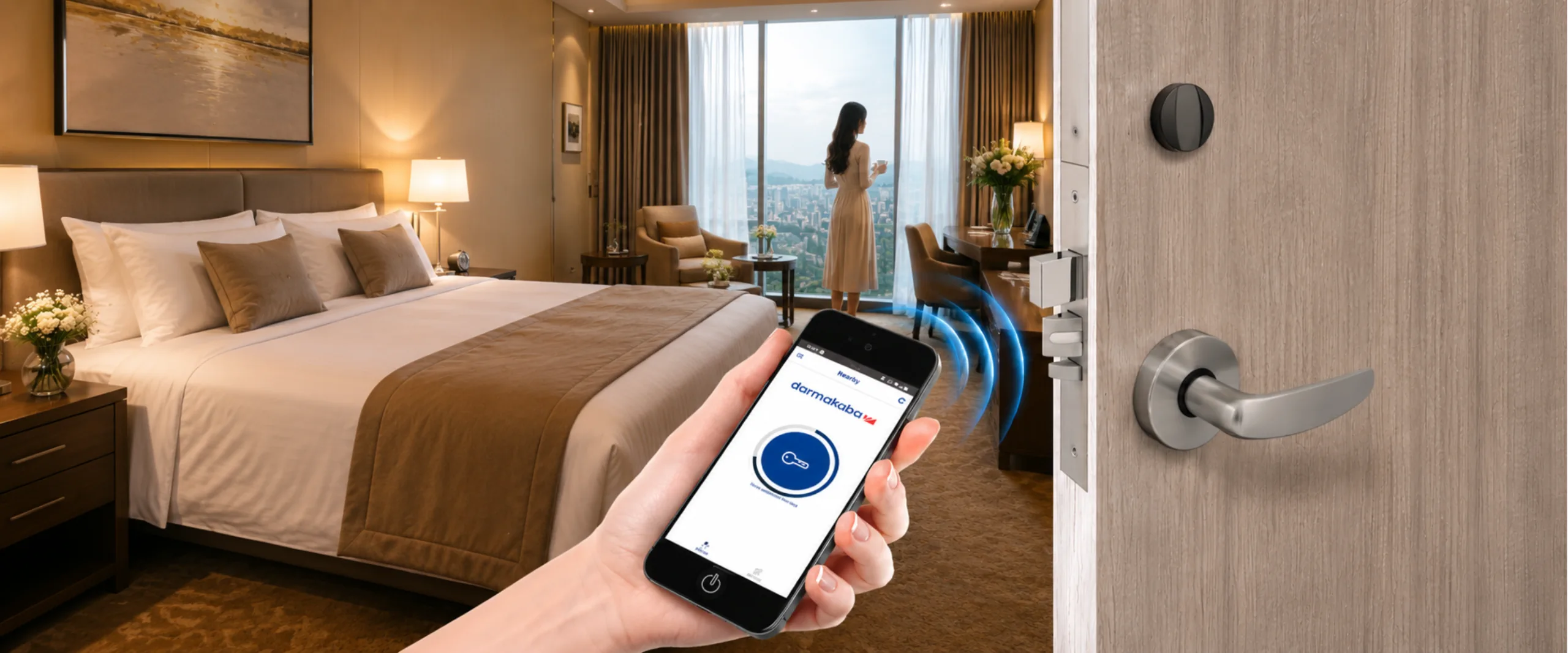 All-in-one key-card system for hotels